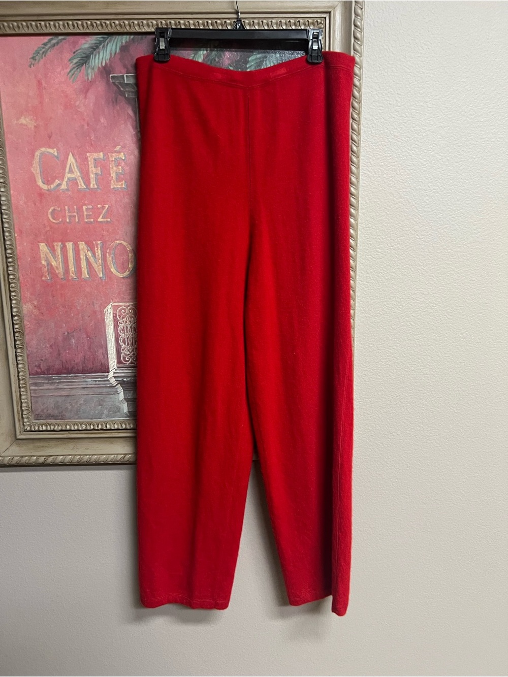 🎄 Newman Marcus Bright Red Cashmere Lounge Pants